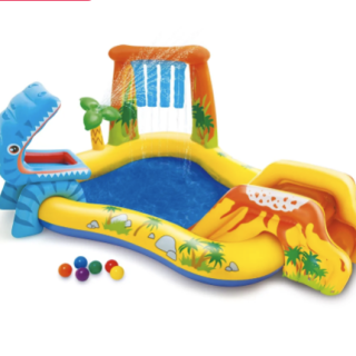 Piscina Centro de Juegos Inflable INTEX Dinosaurio