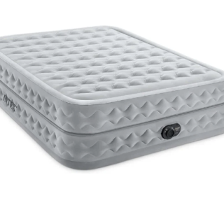 Colchón Inflable Eléctrico INTEX 2 Plazas Supreme Air-Flow con Fiber-Tech 152x203x51 cm